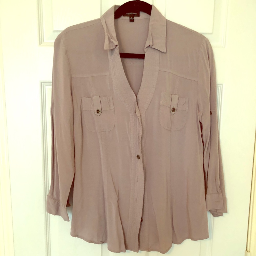 Spense Ladies Casual Button-Down